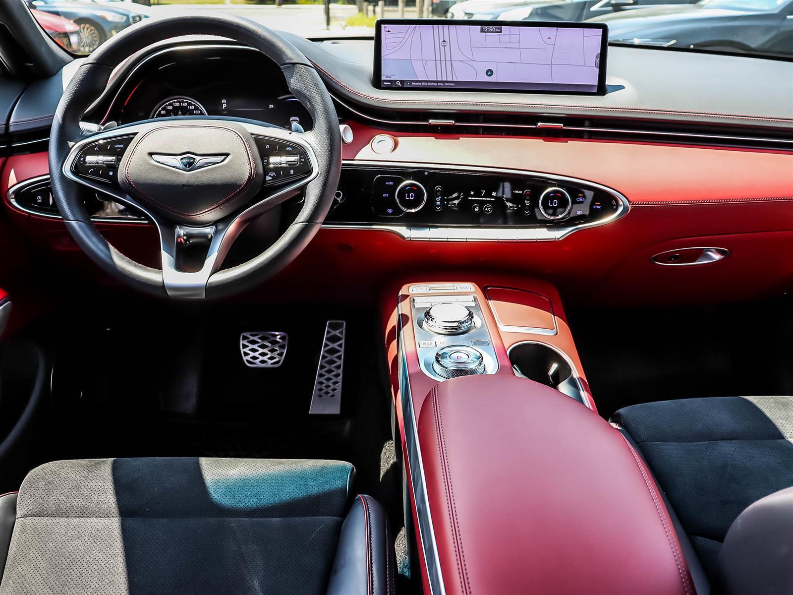 used 2022 Genesis GV70 car, priced at $44,999