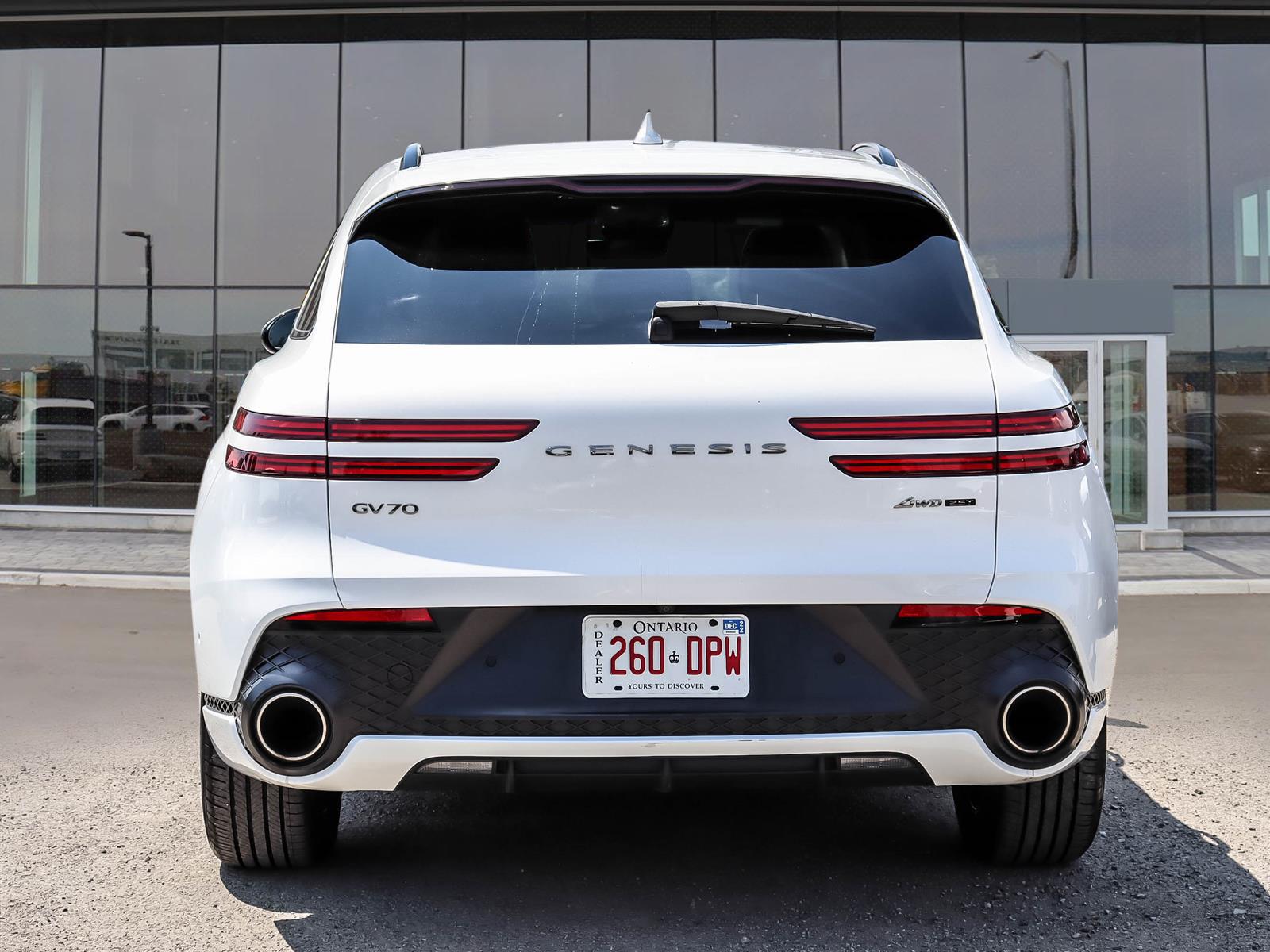 used 2022 Genesis GV70 car, priced at $44,999