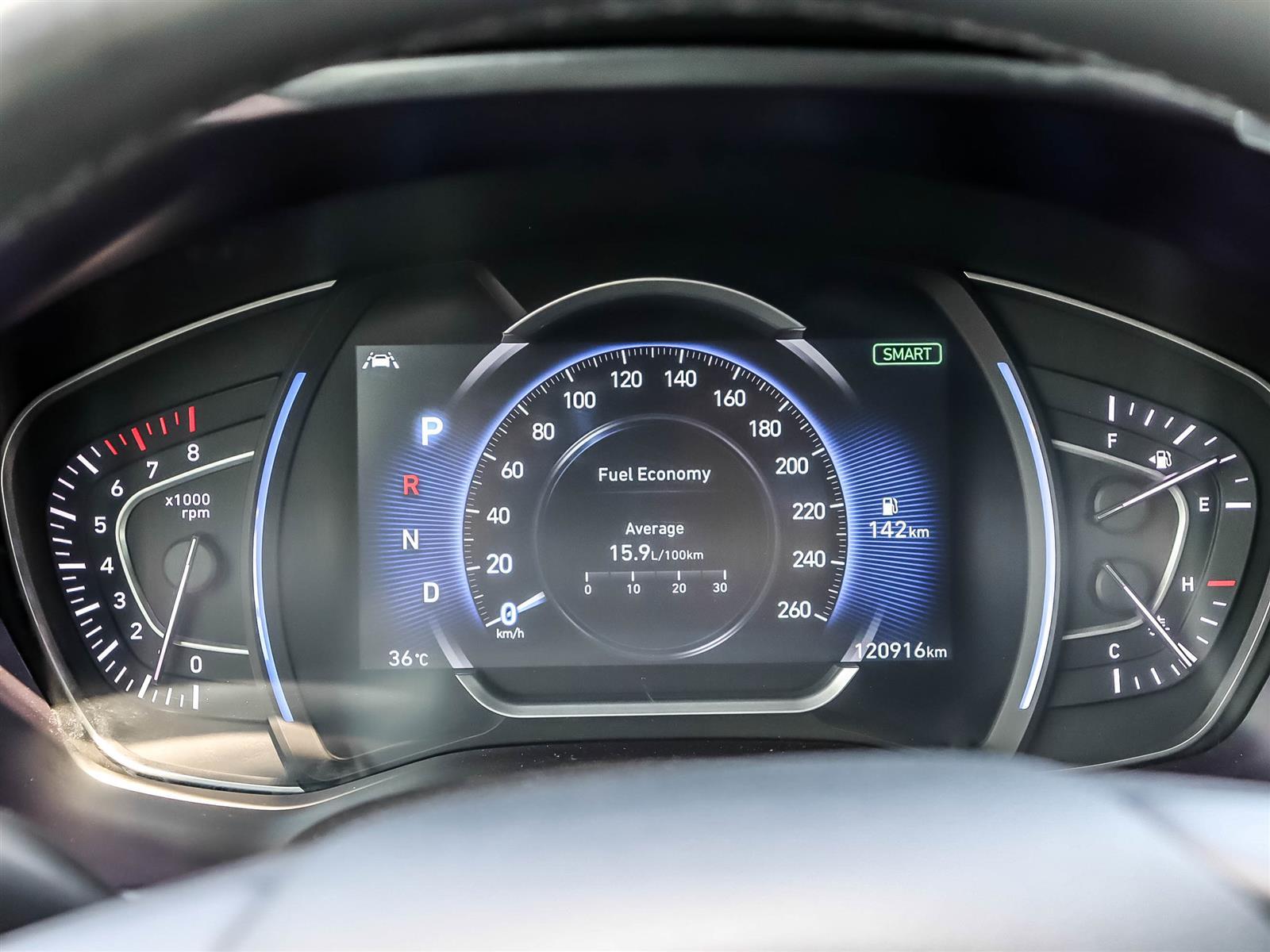 used 2019 Hyundai Santa Fe car, priced at $20,888
