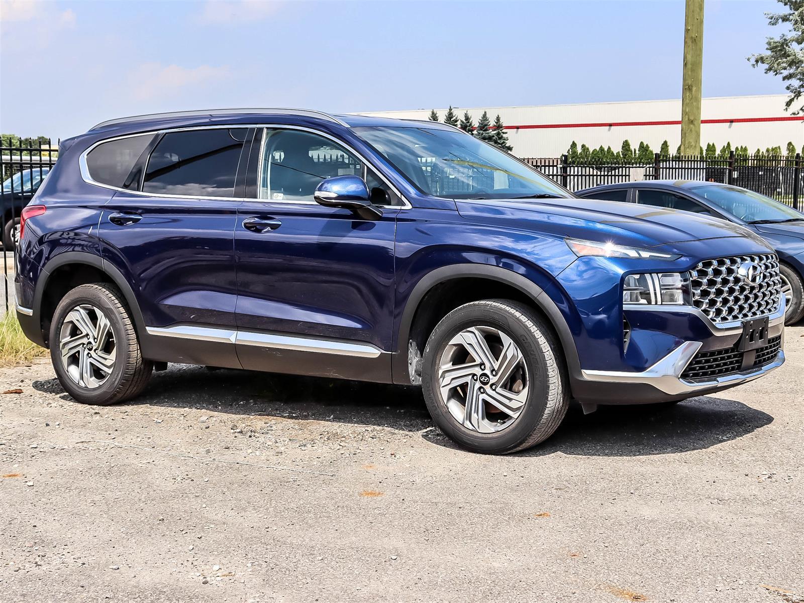 used 2021 Hyundai Santa Fe car, priced at $26,888