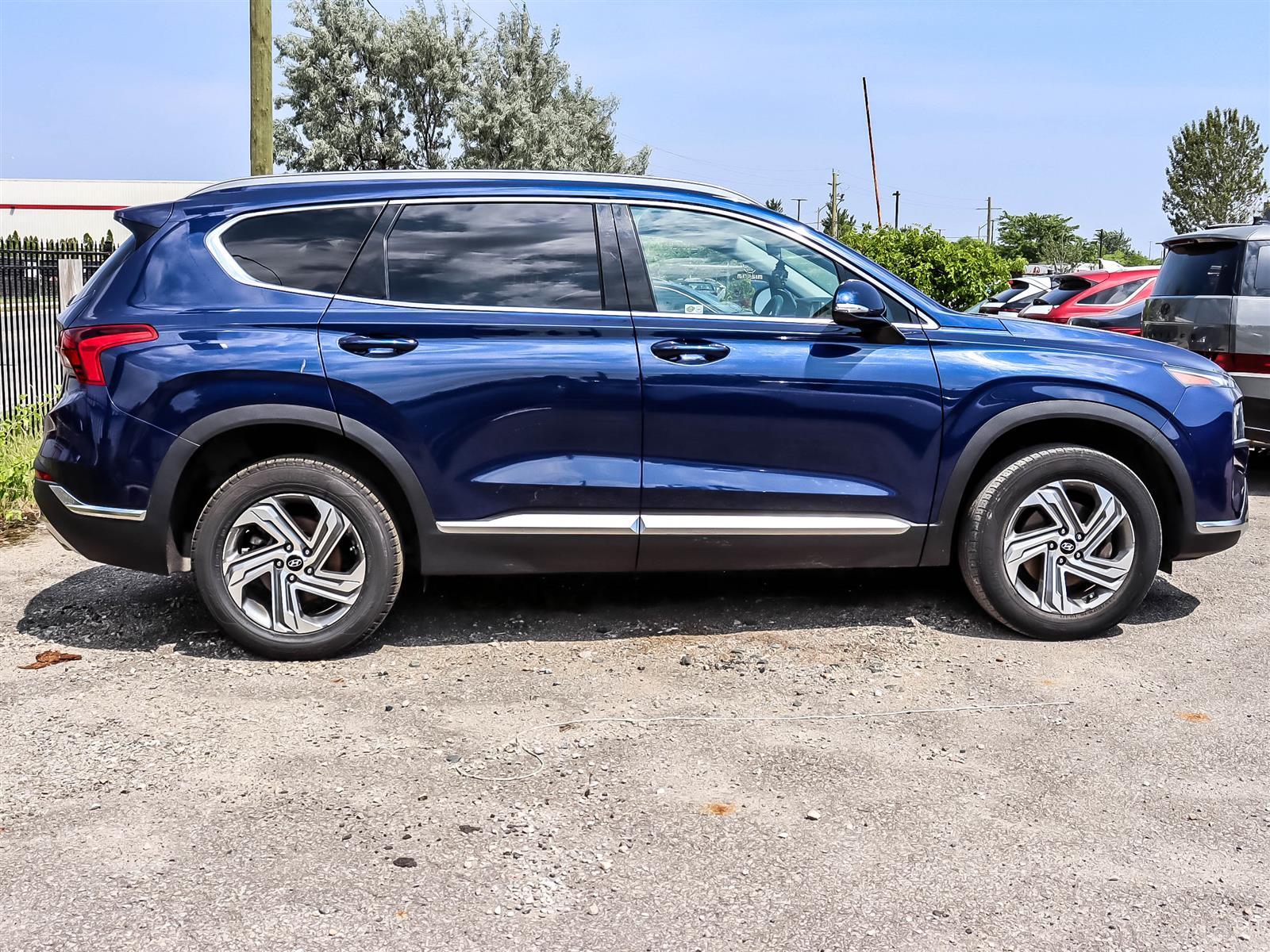 used 2021 Hyundai Santa Fe car, priced at $26,888