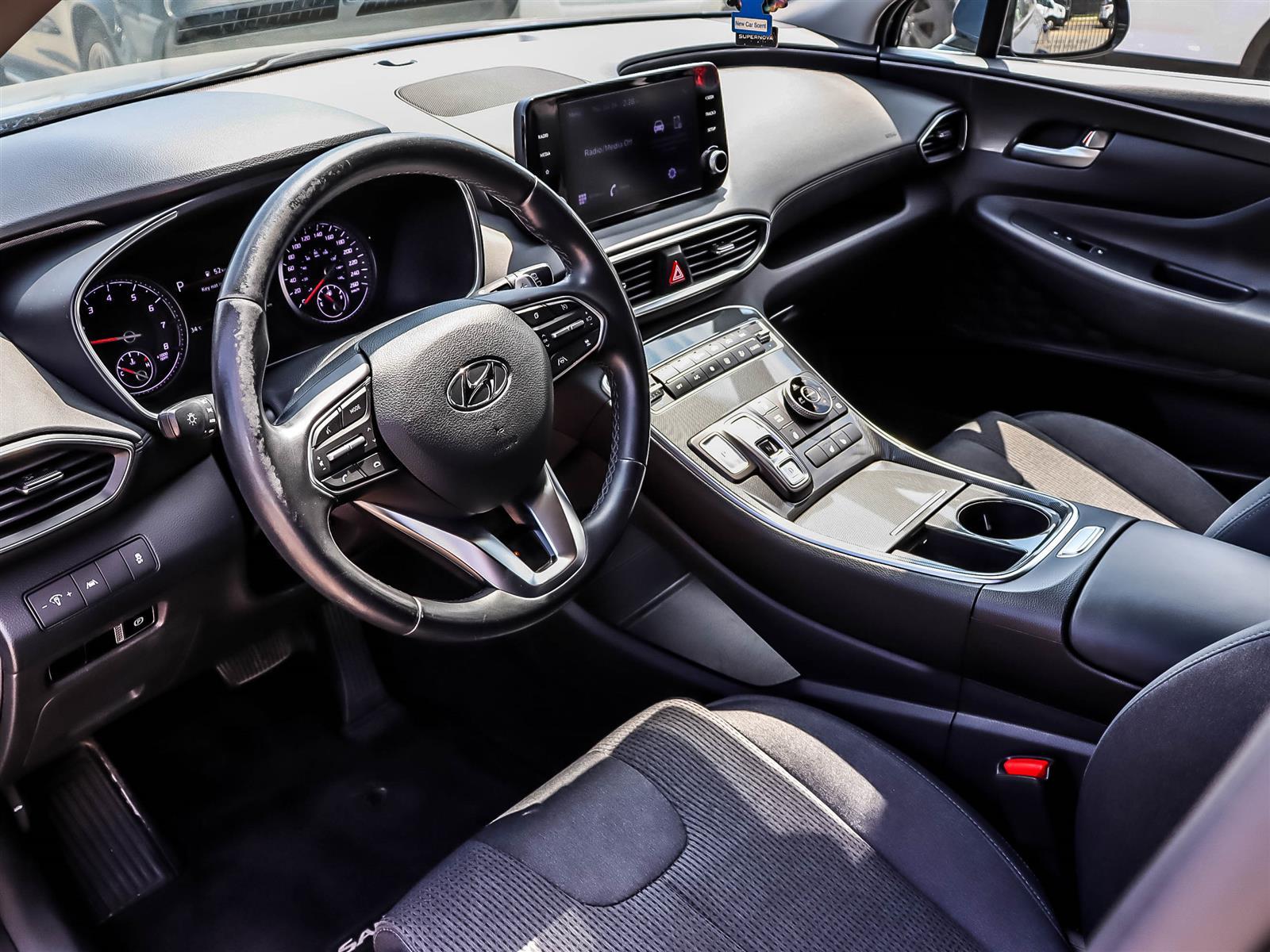 used 2021 Hyundai Santa Fe car, priced at $26,888