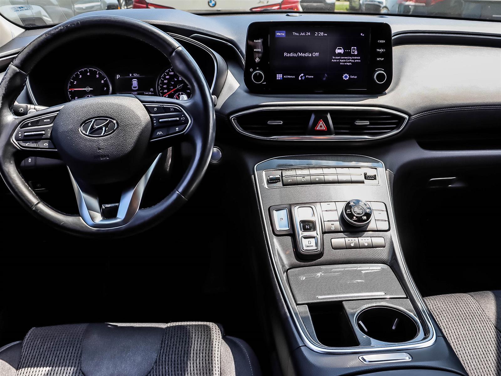 used 2021 Hyundai Santa Fe car, priced at $26,888