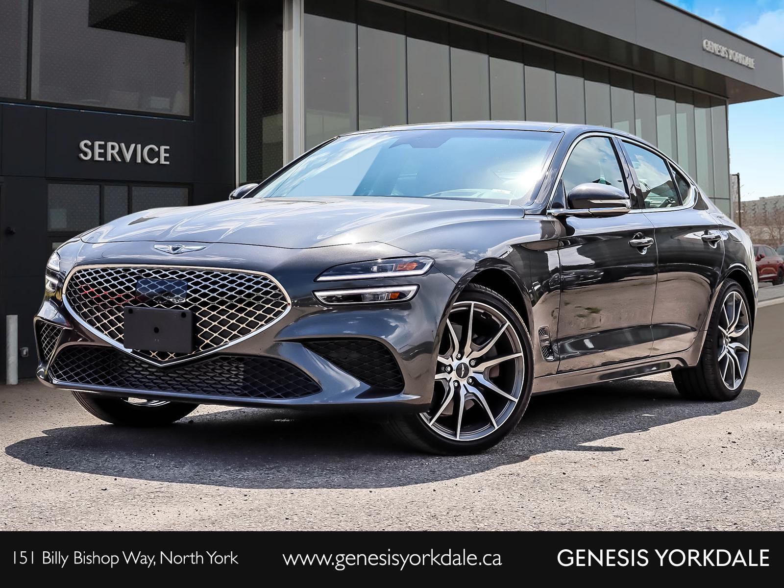 used 2023 Genesis G70 car, priced at $43,499