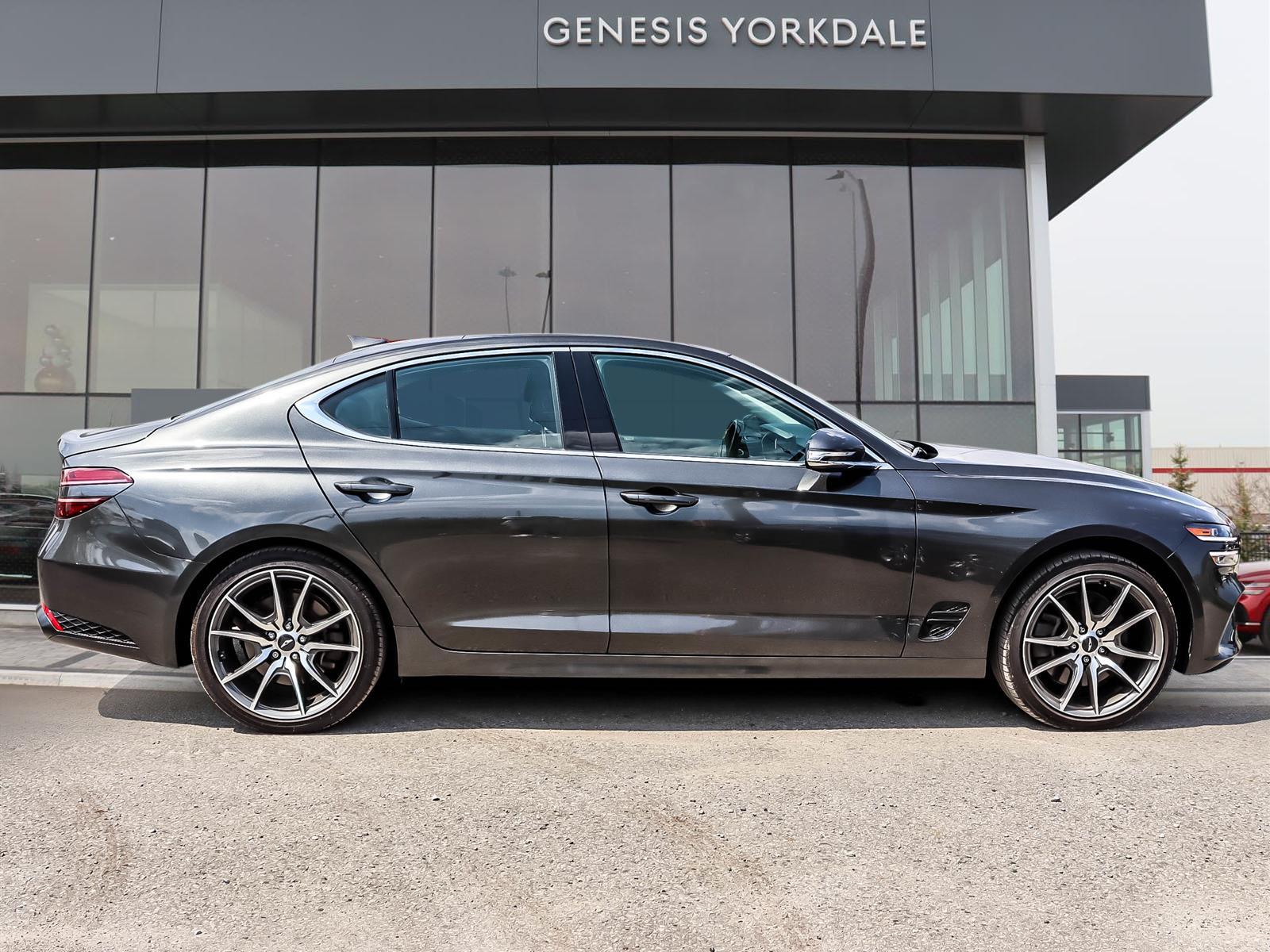 used 2023 Genesis G70 car, priced at $43,499