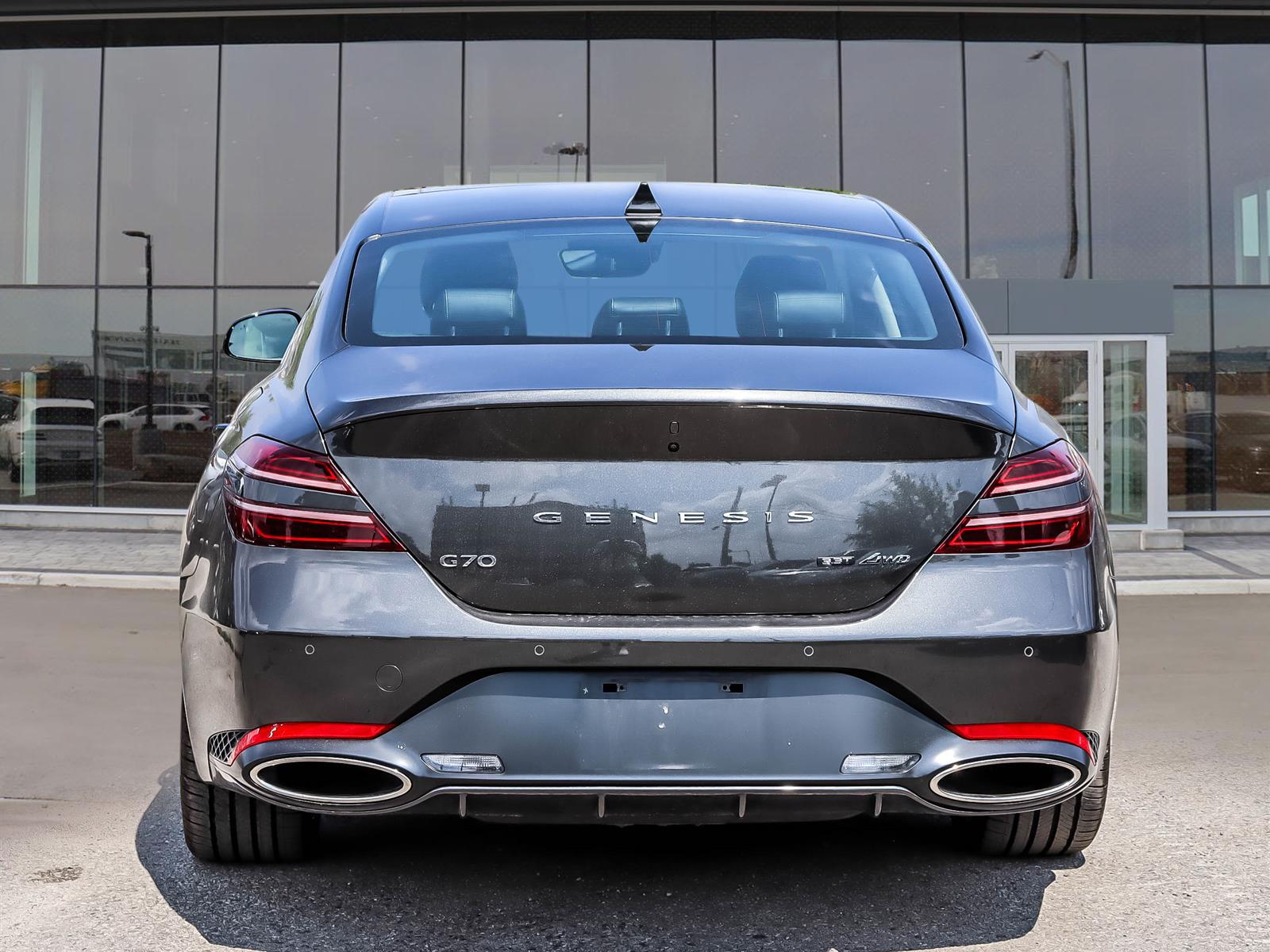 used 2023 Genesis G70 car, priced at $43,499