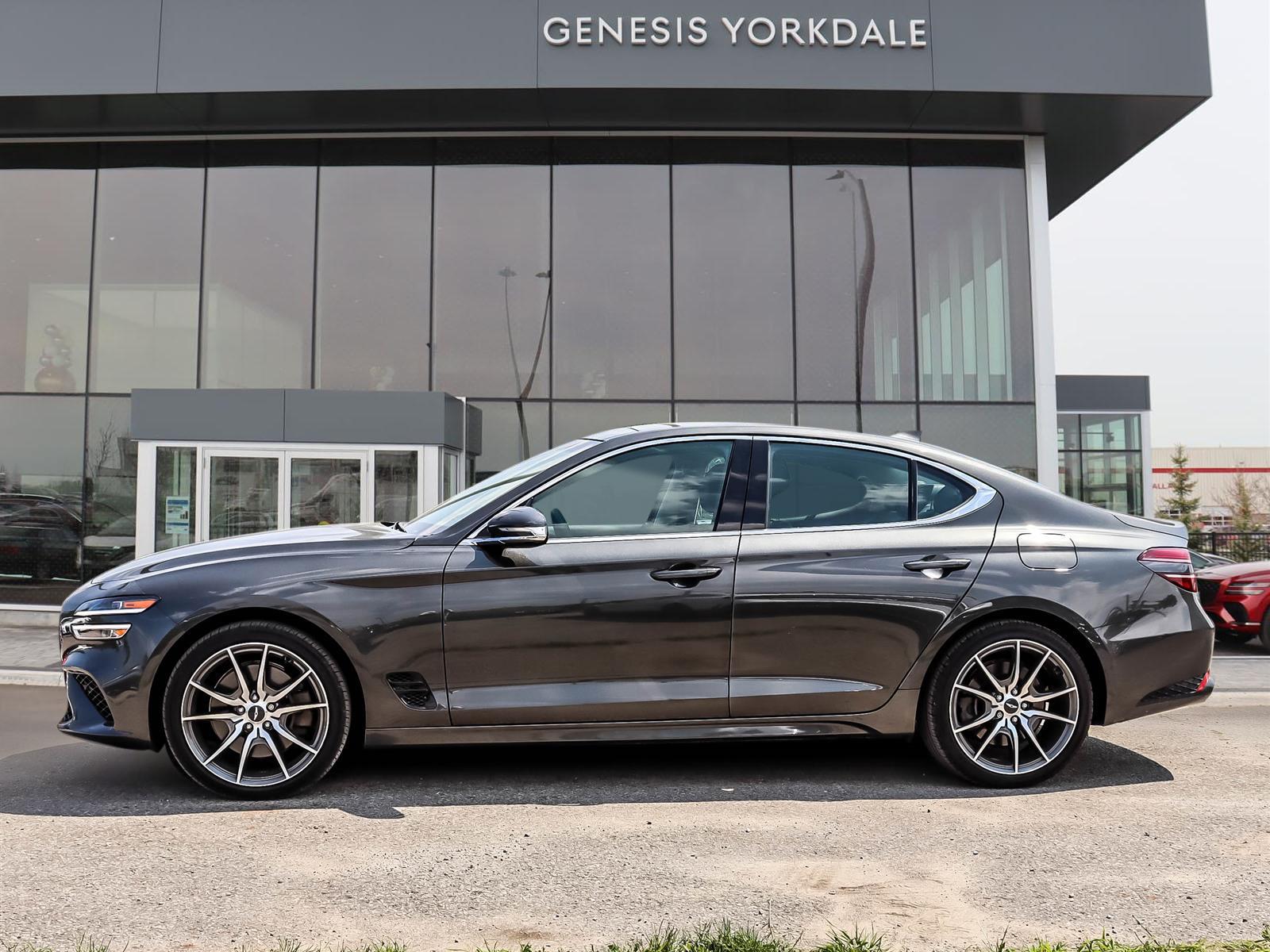 used 2023 Genesis G70 car, priced at $43,499
