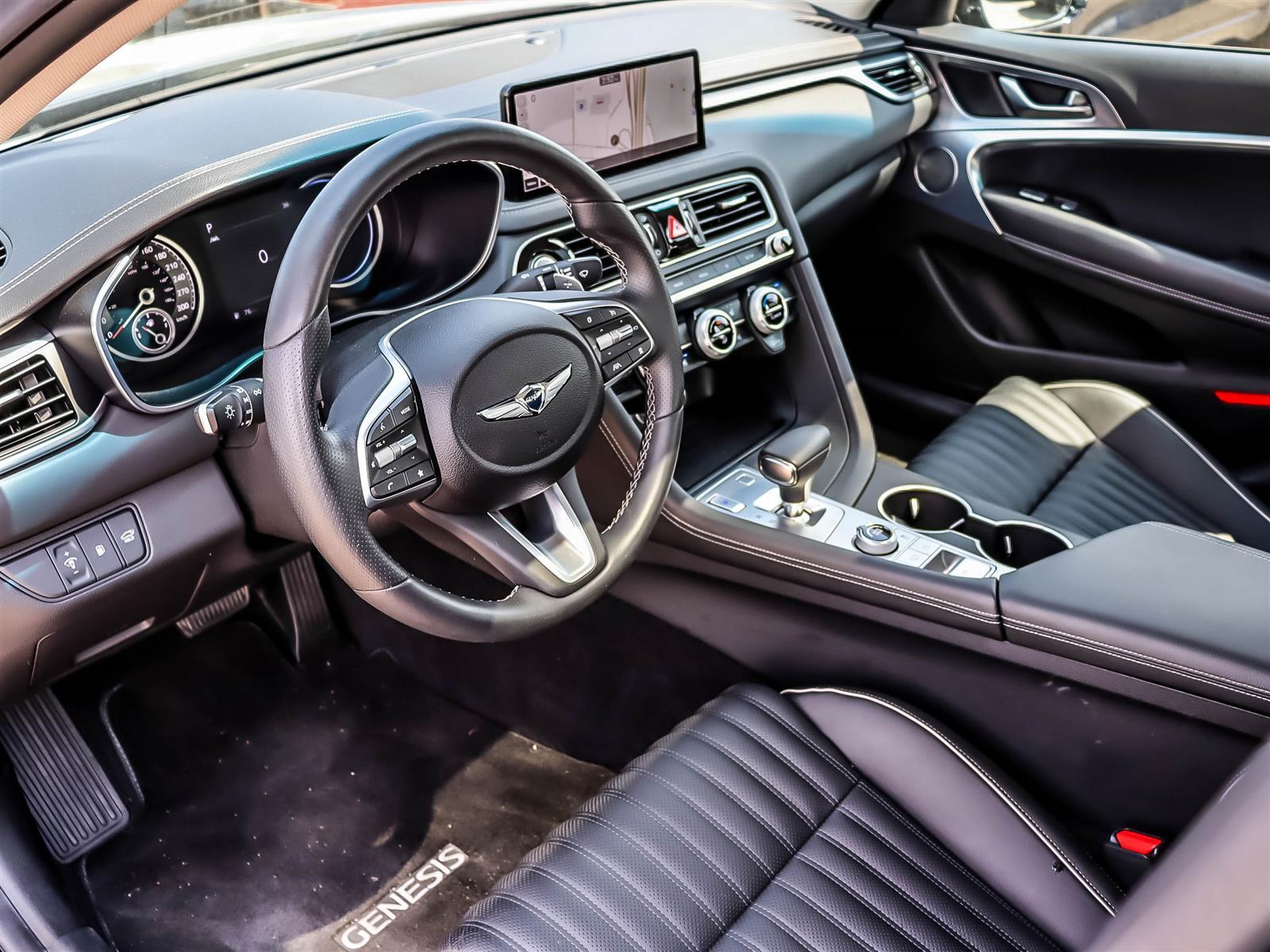 used 2023 Genesis G70 car, priced at $43,499