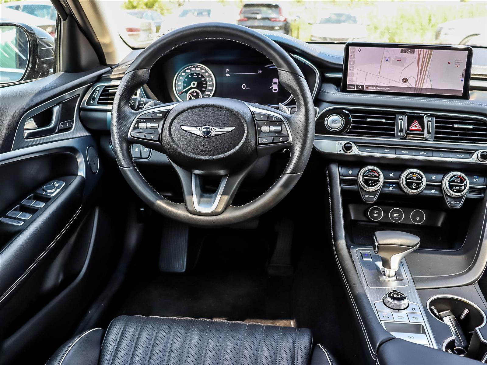 used 2023 Genesis G70 car, priced at $43,499