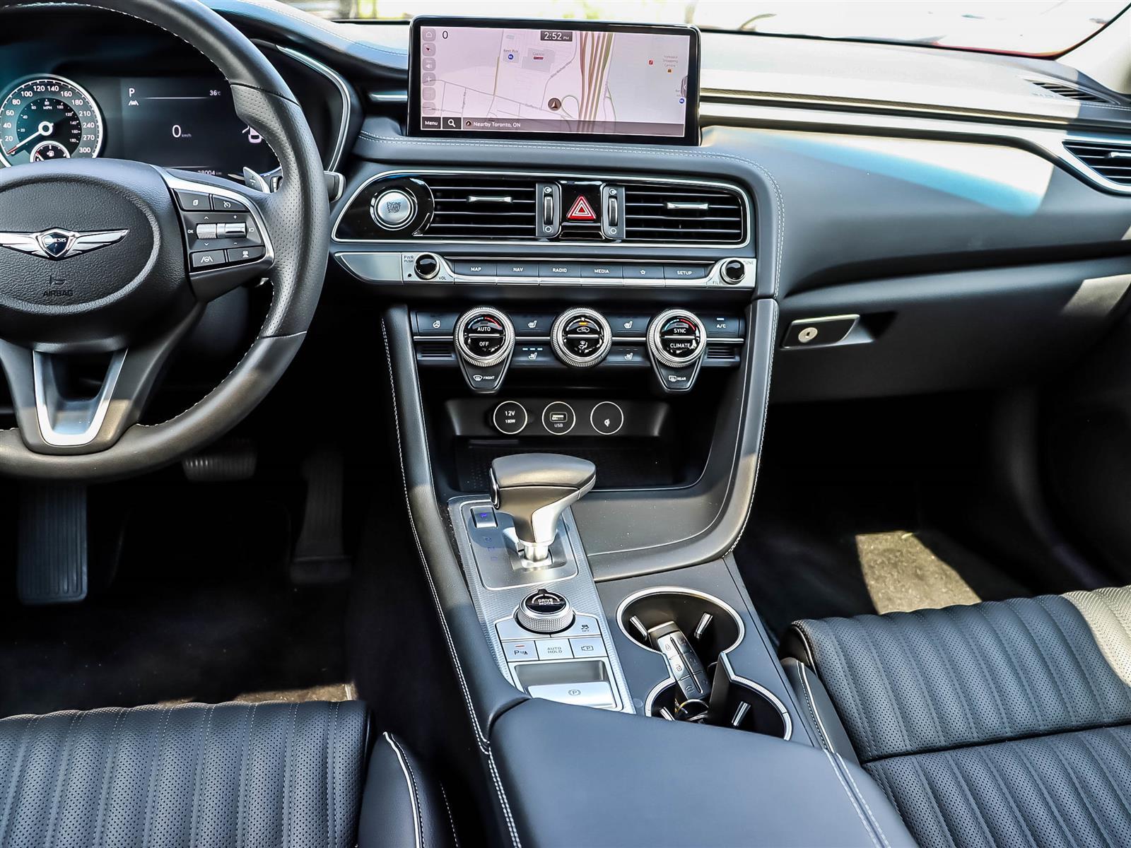 used 2023 Genesis G70 car, priced at $43,499
