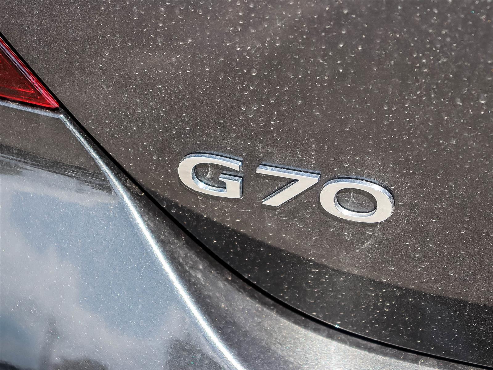used 2023 Genesis G70 car, priced at $43,499