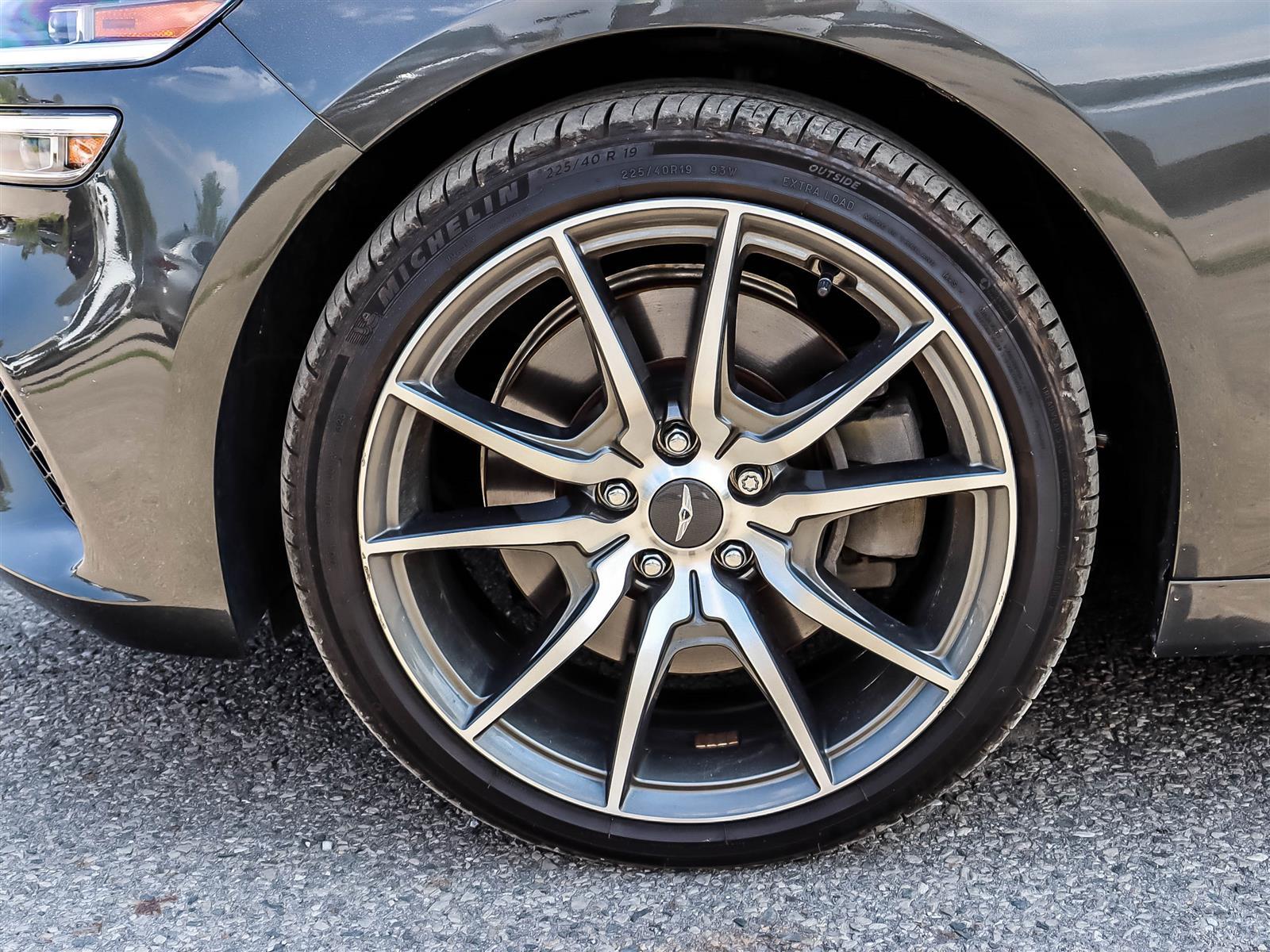 used 2023 Genesis G70 car, priced at $43,499
