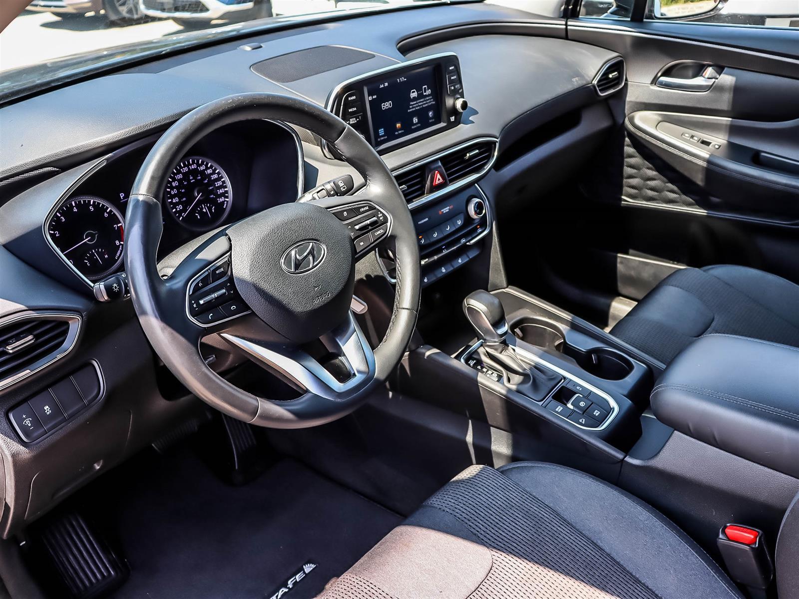 used 2020 Hyundai Santa Fe car, priced at $19,498
