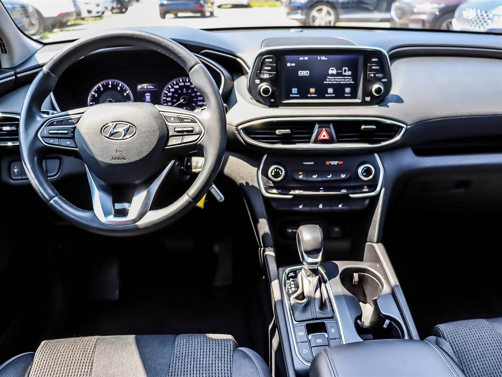 used 2020 Hyundai Santa Fe car, priced at $19,498