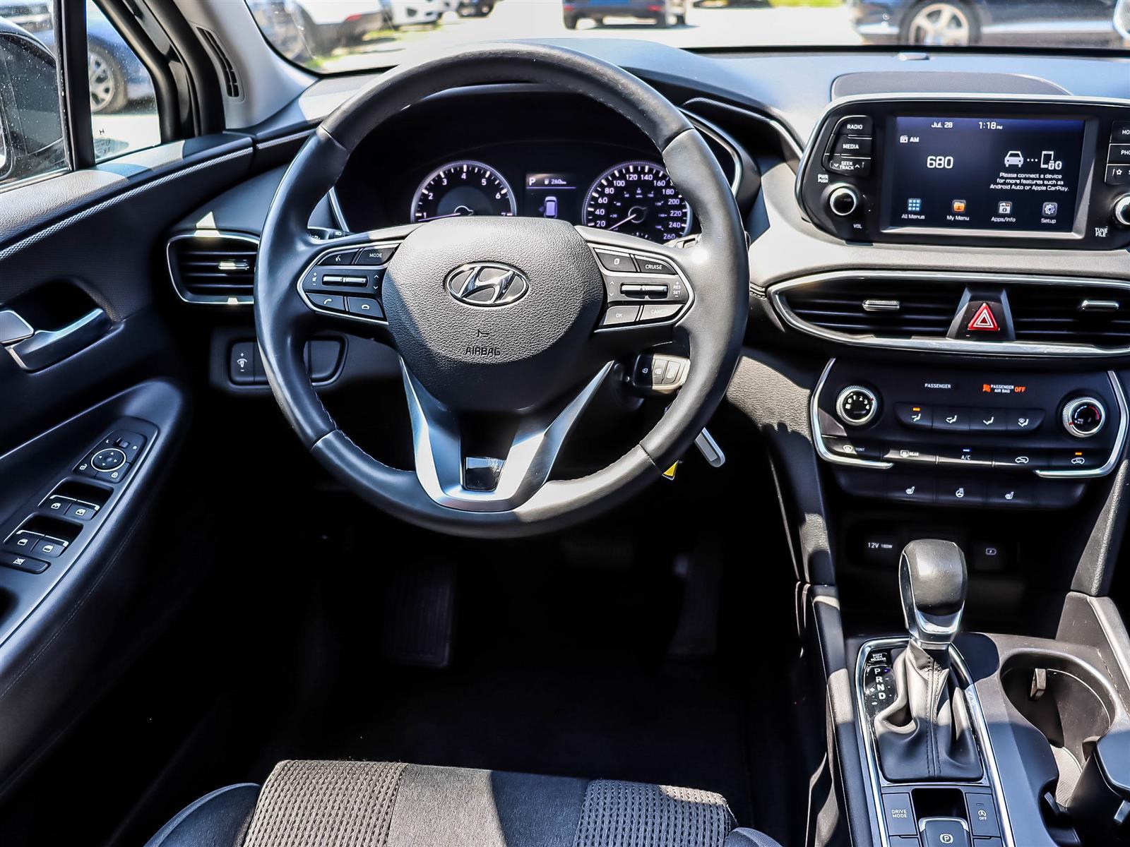 used 2020 Hyundai Santa Fe car, priced at $19,498