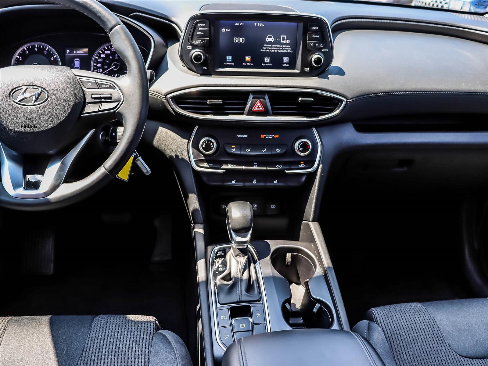 used 2020 Hyundai Santa Fe car, priced at $19,498