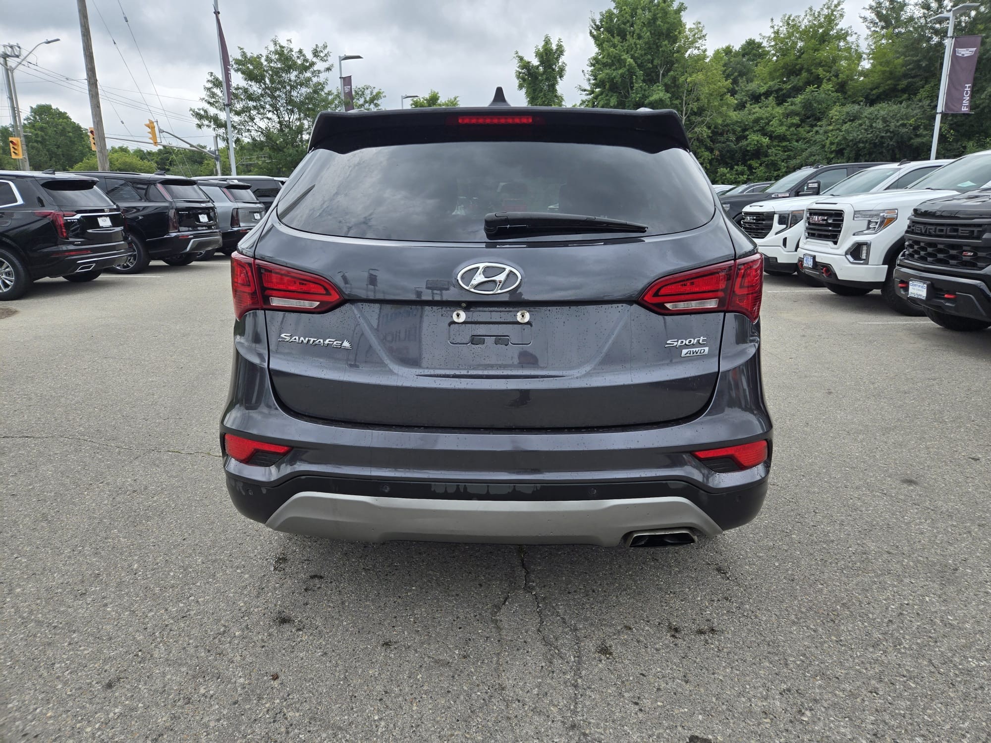 used 2017 Hyundai Santa Fe Sport car, priced at $16,709