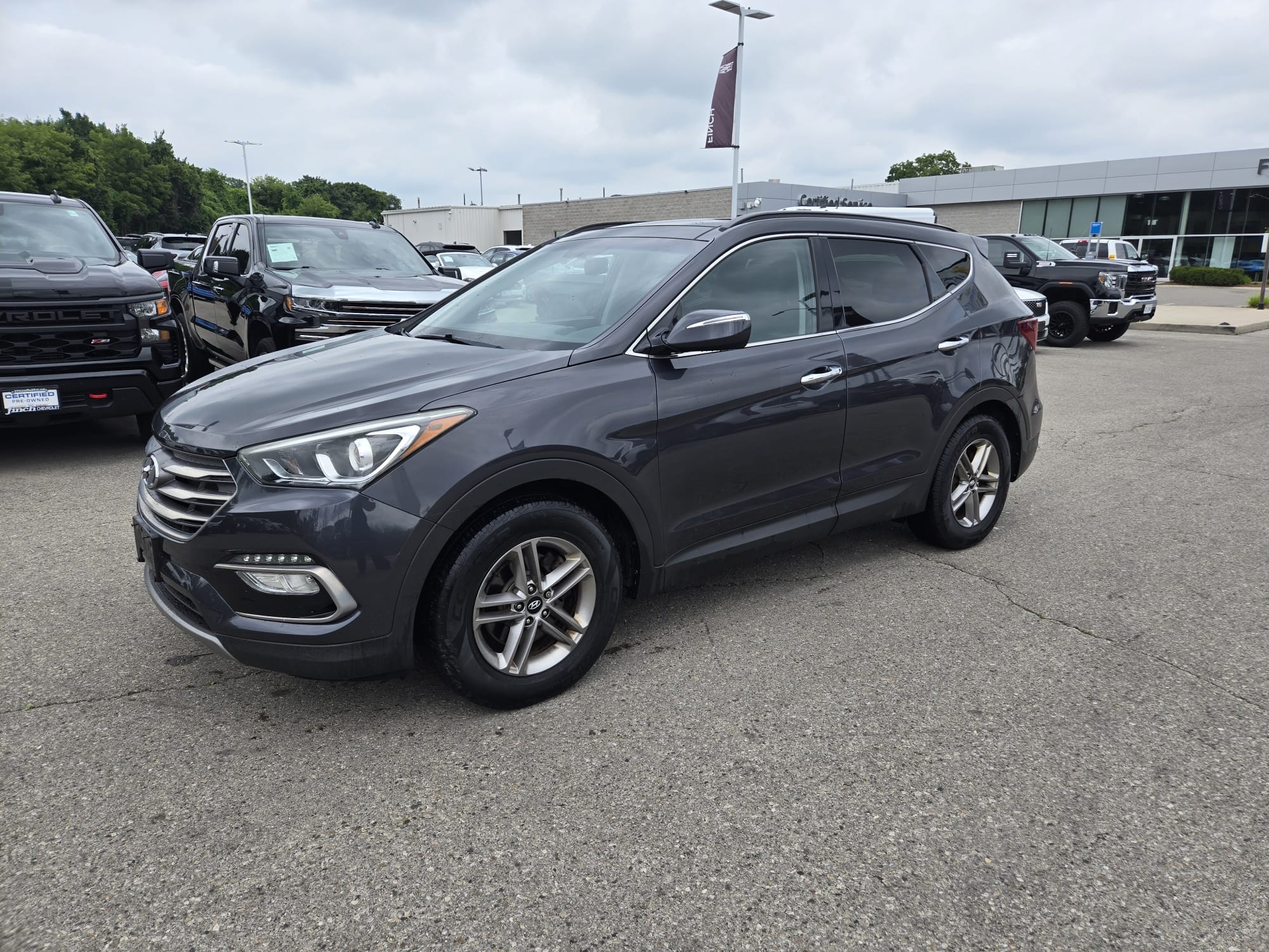 used 2017 Hyundai Santa Fe Sport car, priced at $16,709