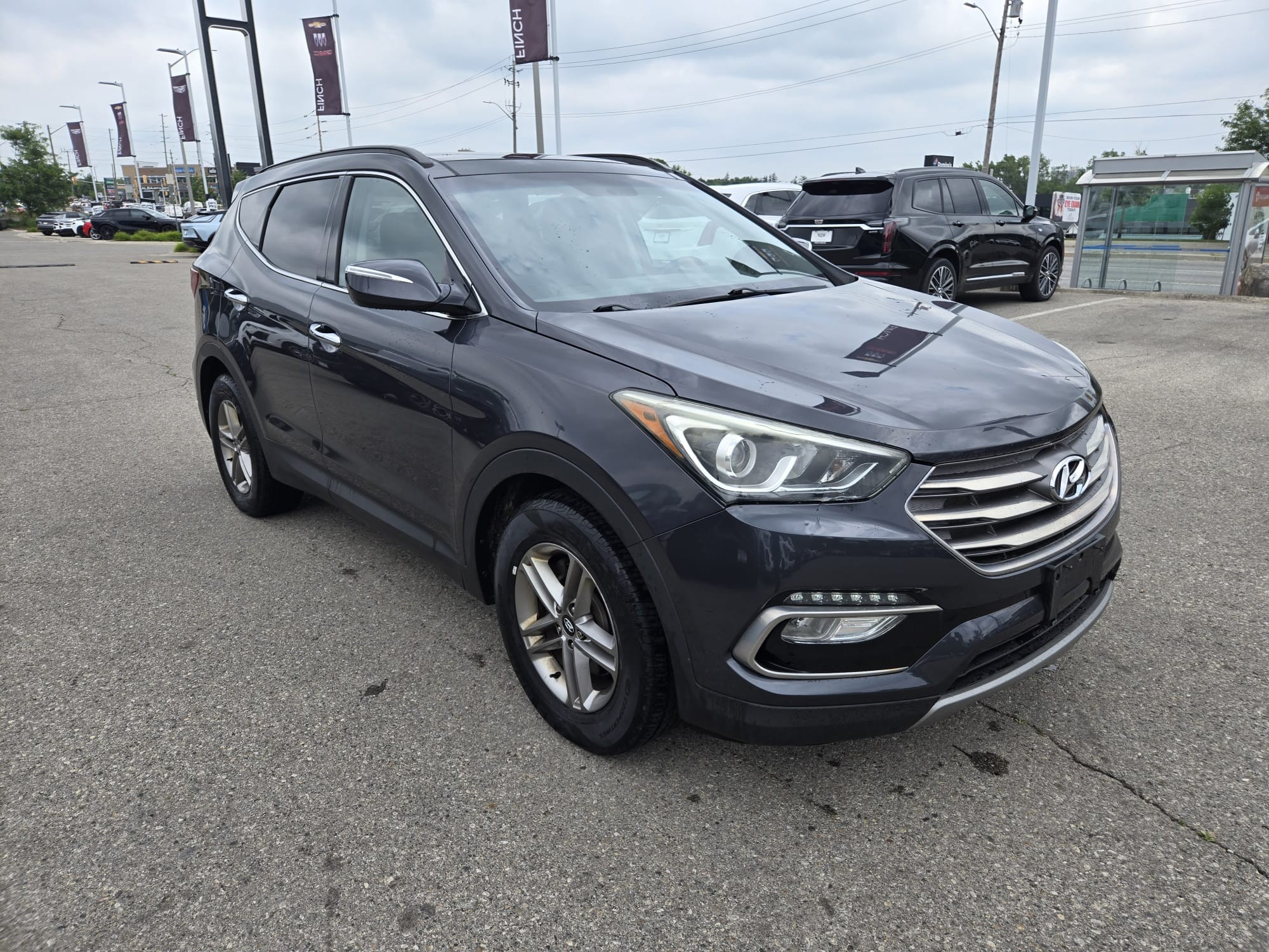 used 2017 Hyundai Santa Fe Sport car, priced at $16,709