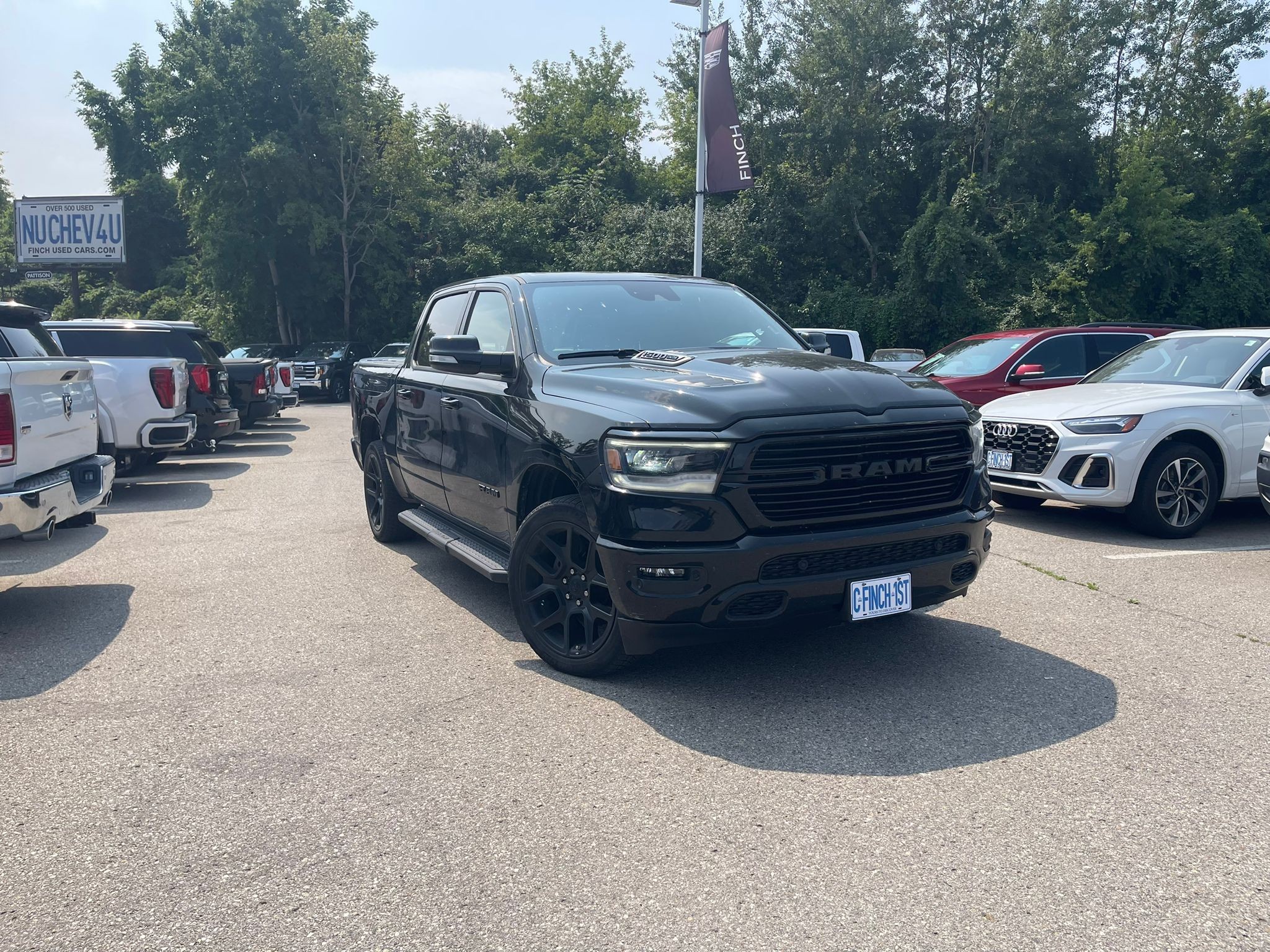 used 2021 Ram 1500 car, priced at $47,898