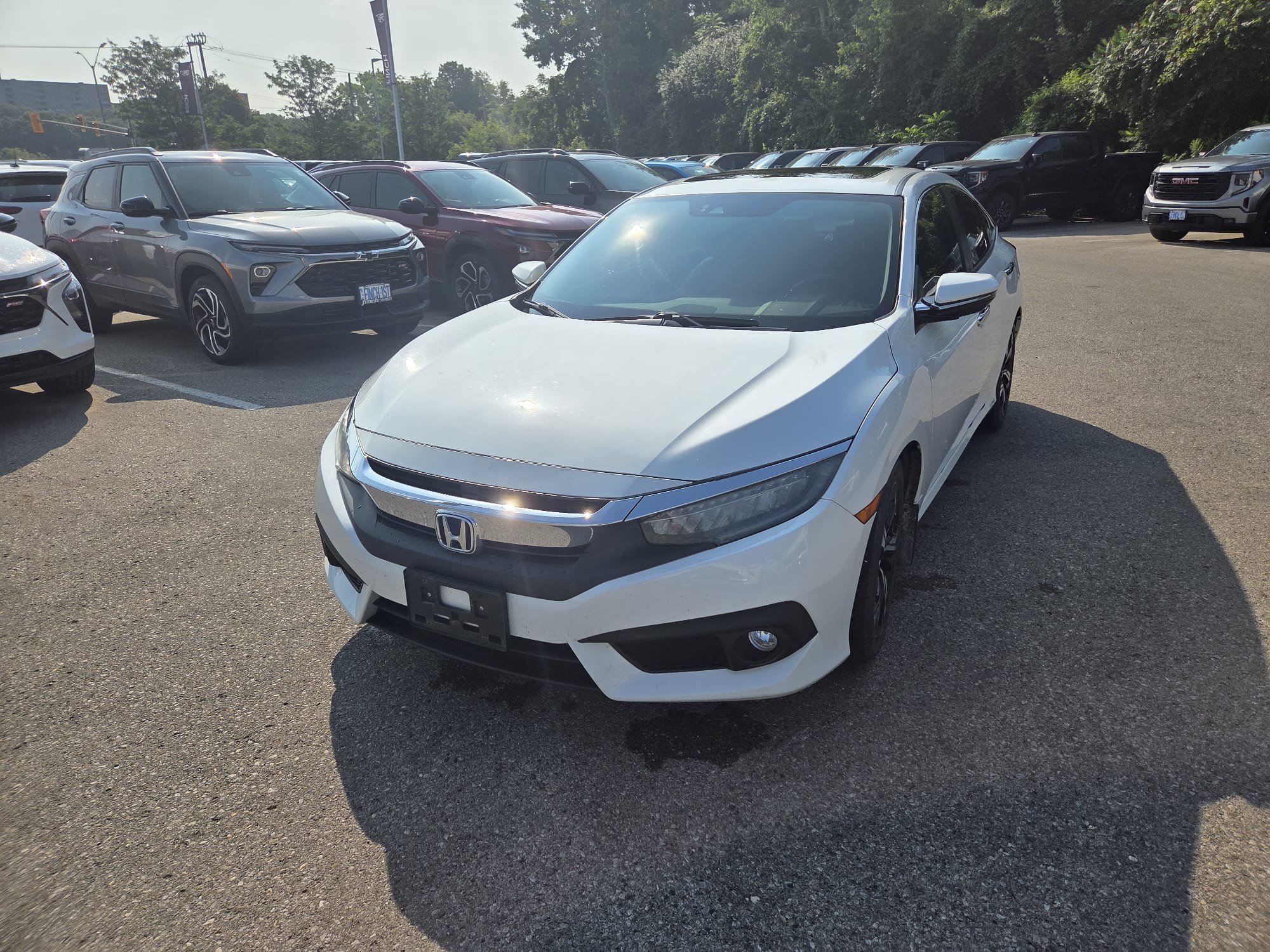 used 2018 Honda Civic car, priced at $19,334
