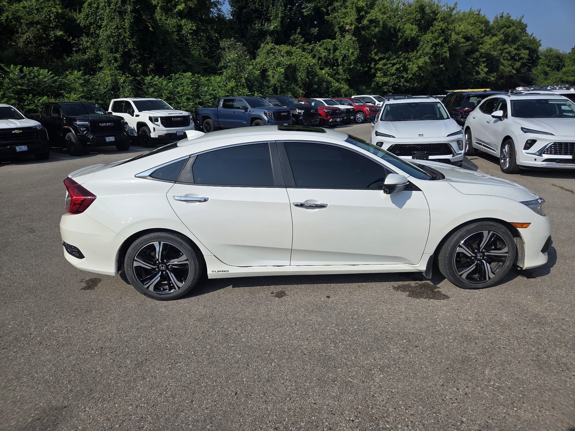 used 2018 Honda Civic car, priced at $19,334