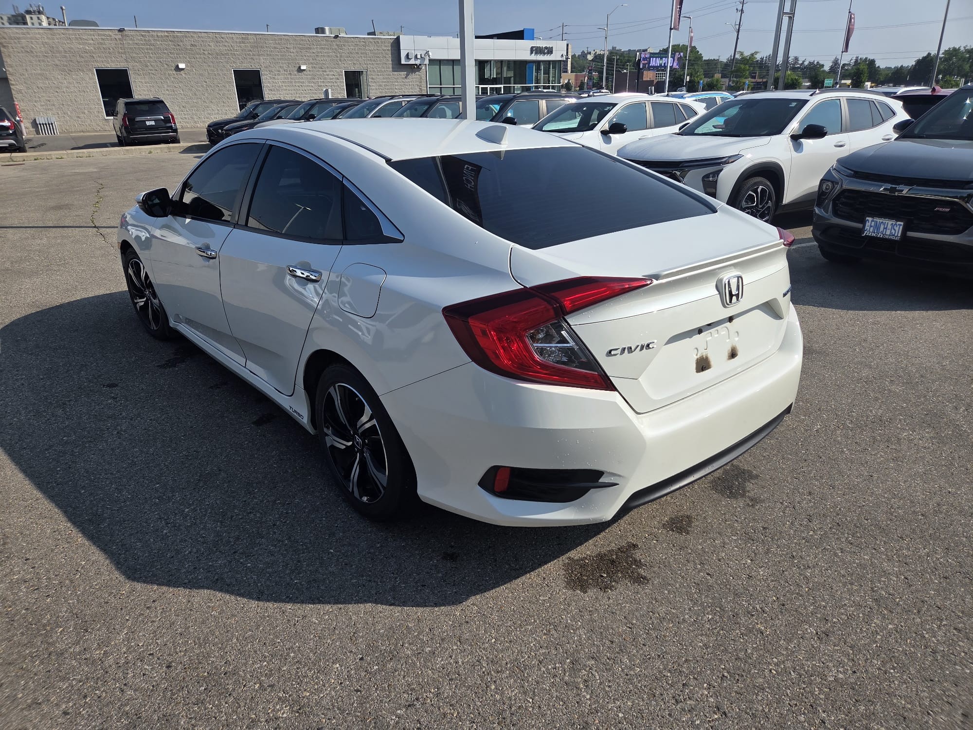 used 2018 Honda Civic car, priced at $19,334