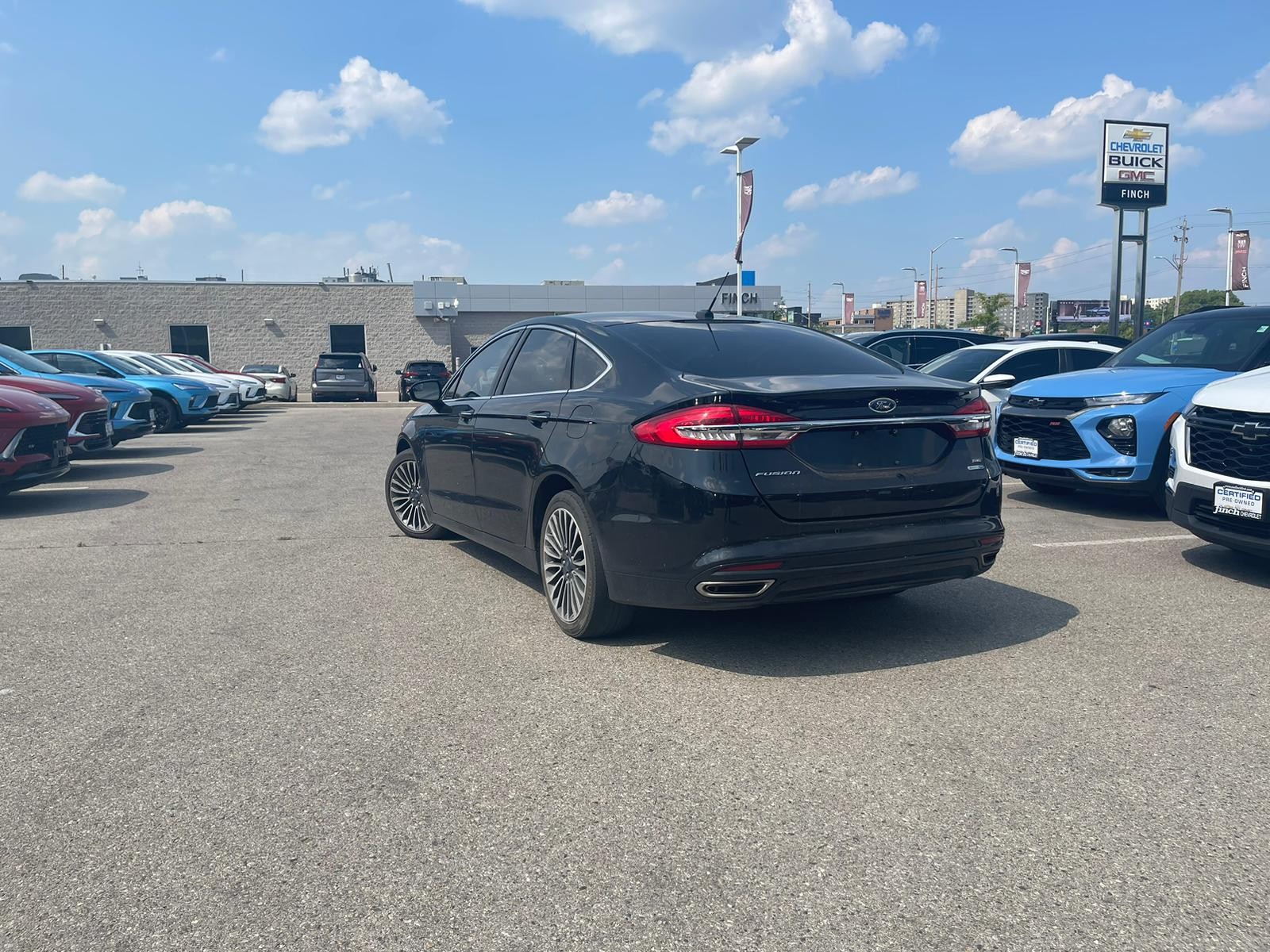 used 2017 Ford Fusion car, priced at $14,827
