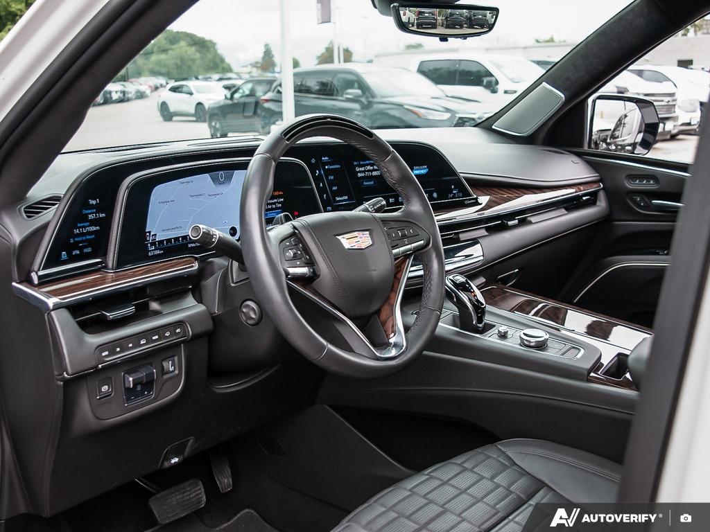 used 2023 Cadillac Escalade car, priced at $105,308