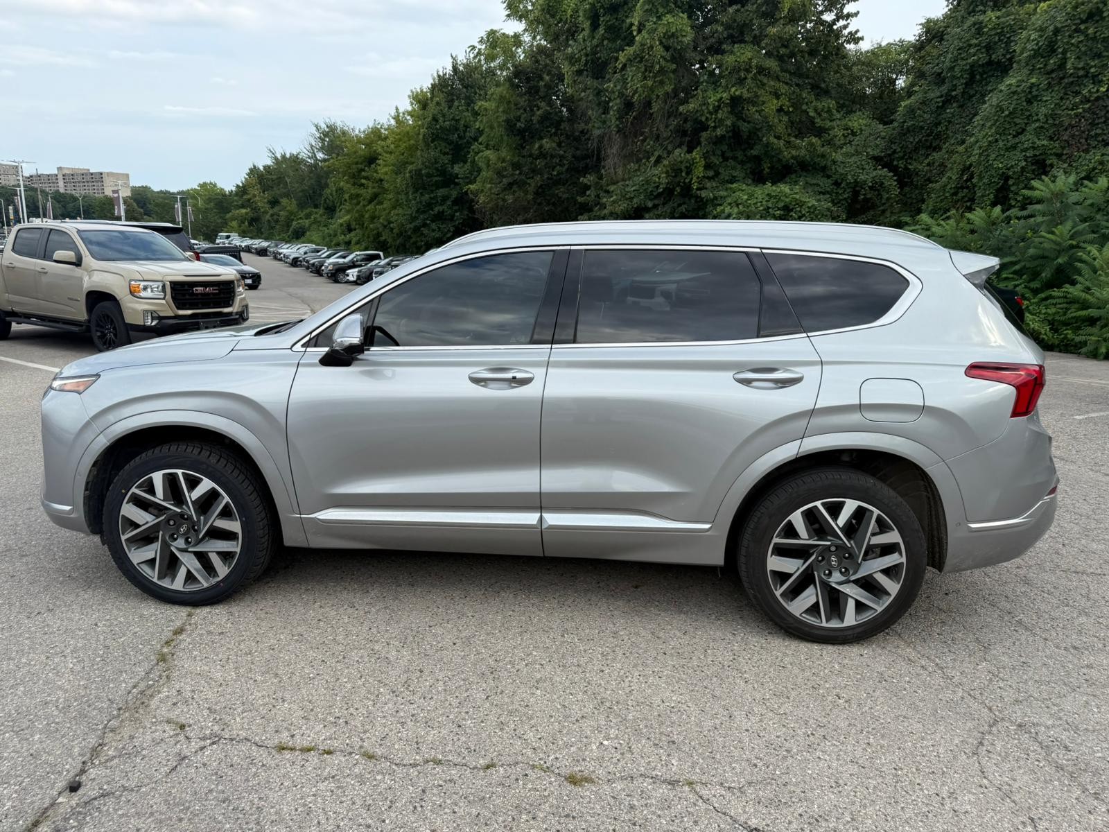 used 2022 Hyundai Santa Fe car, priced at $34,682