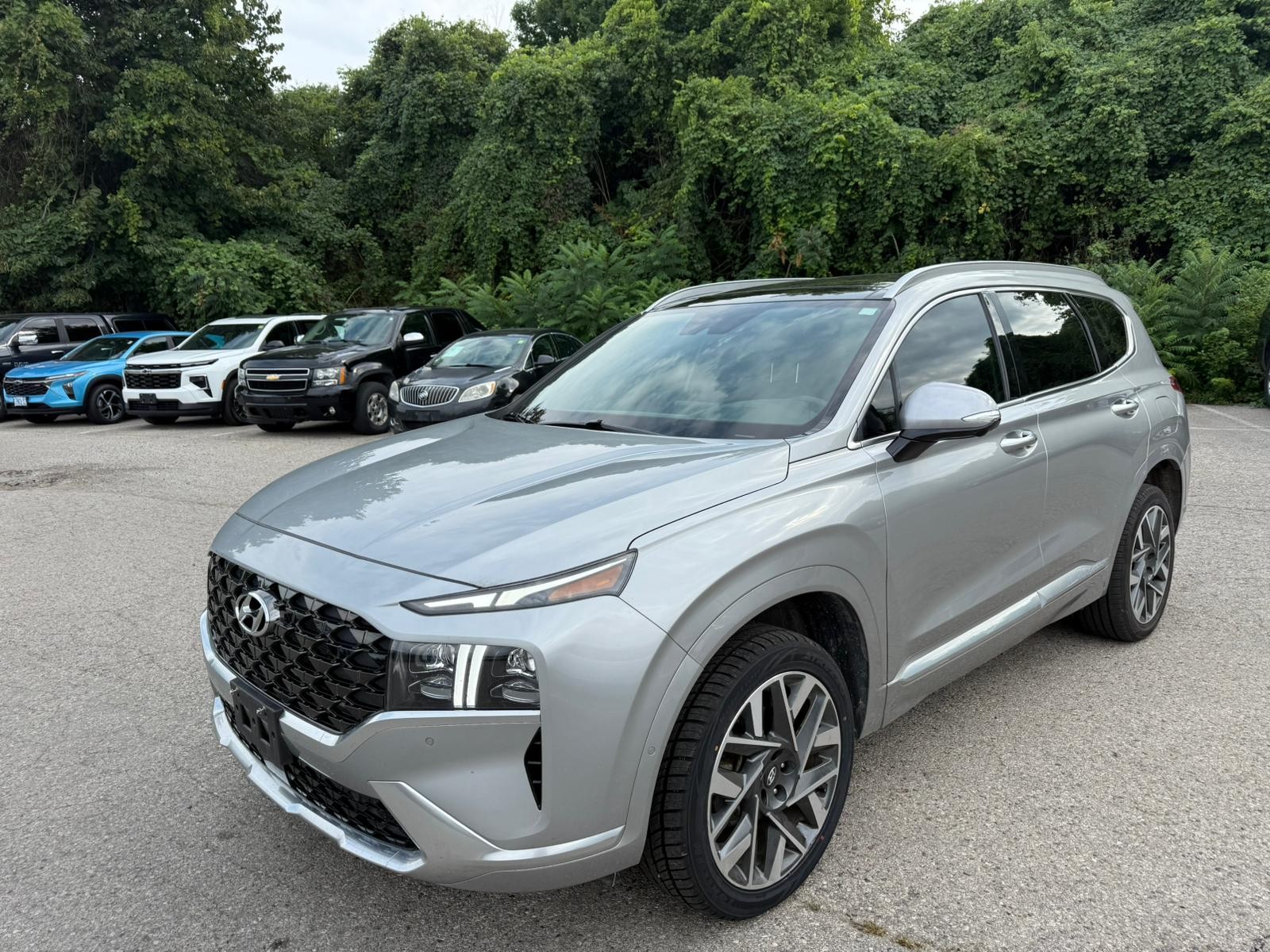used 2022 Hyundai Santa Fe car, priced at $34,682