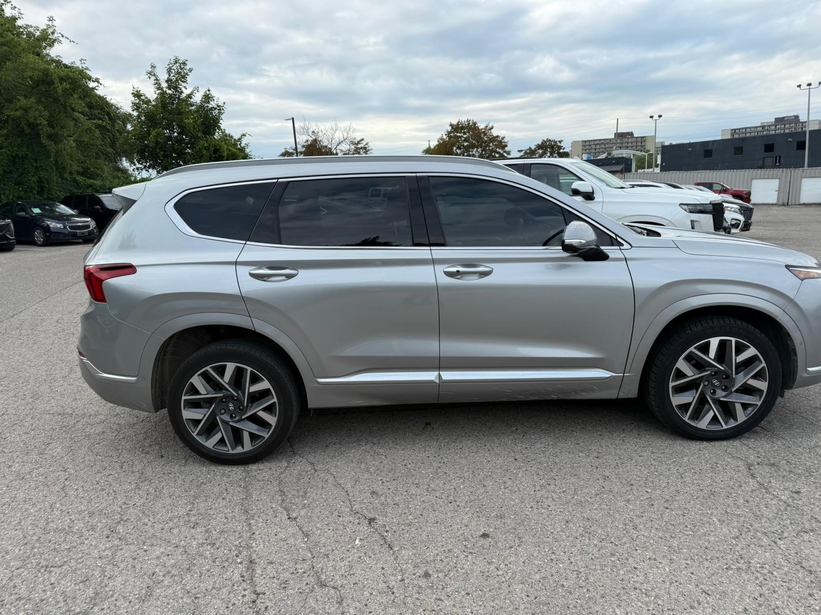 used 2022 Hyundai Santa Fe car, priced at $34,682
