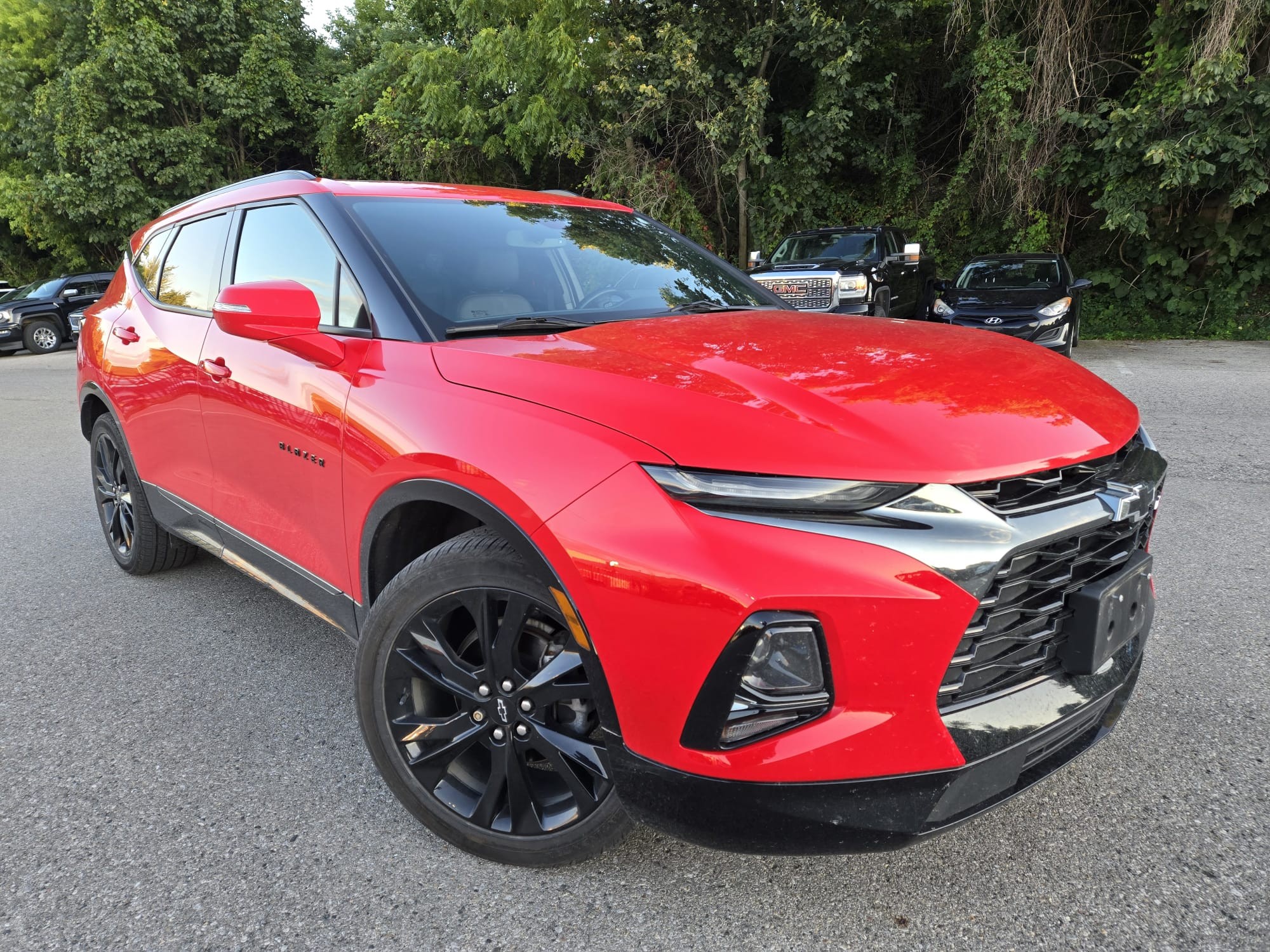 used 2022 Chevrolet Blazer car, priced at $37,360