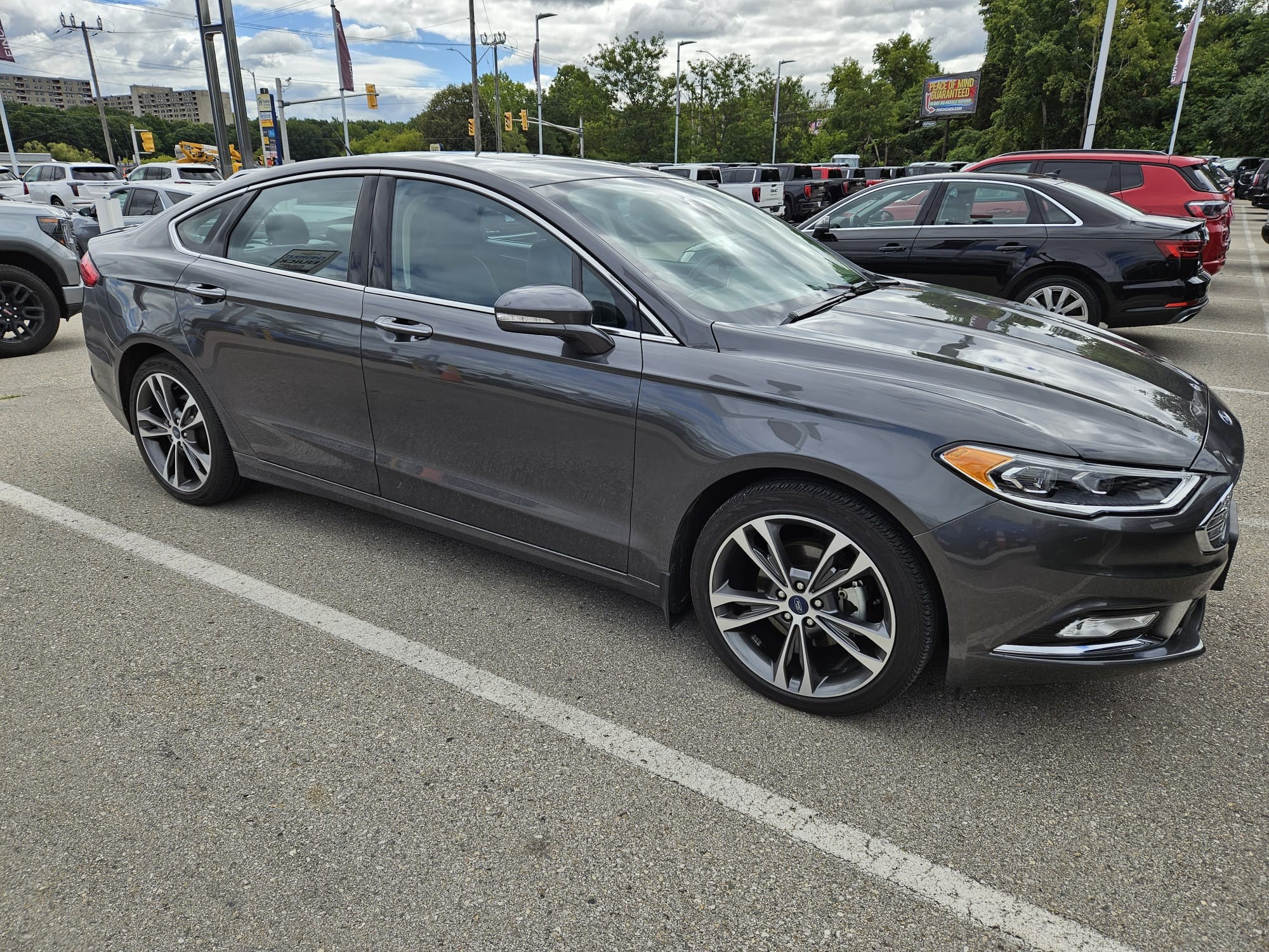 used 2018 Ford Fusion car, priced at $22,127