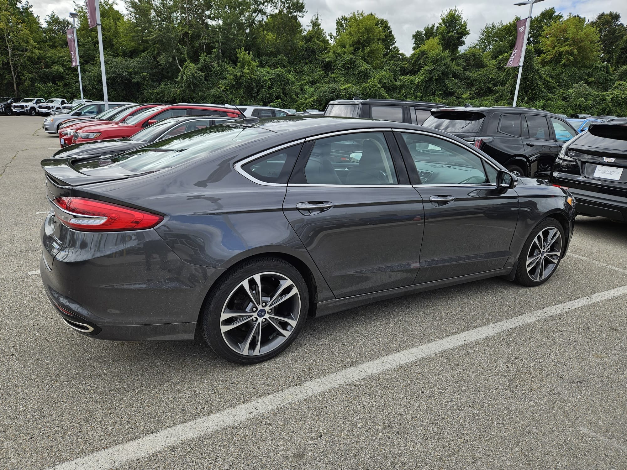 used 2018 Ford Fusion car, priced at $22,127