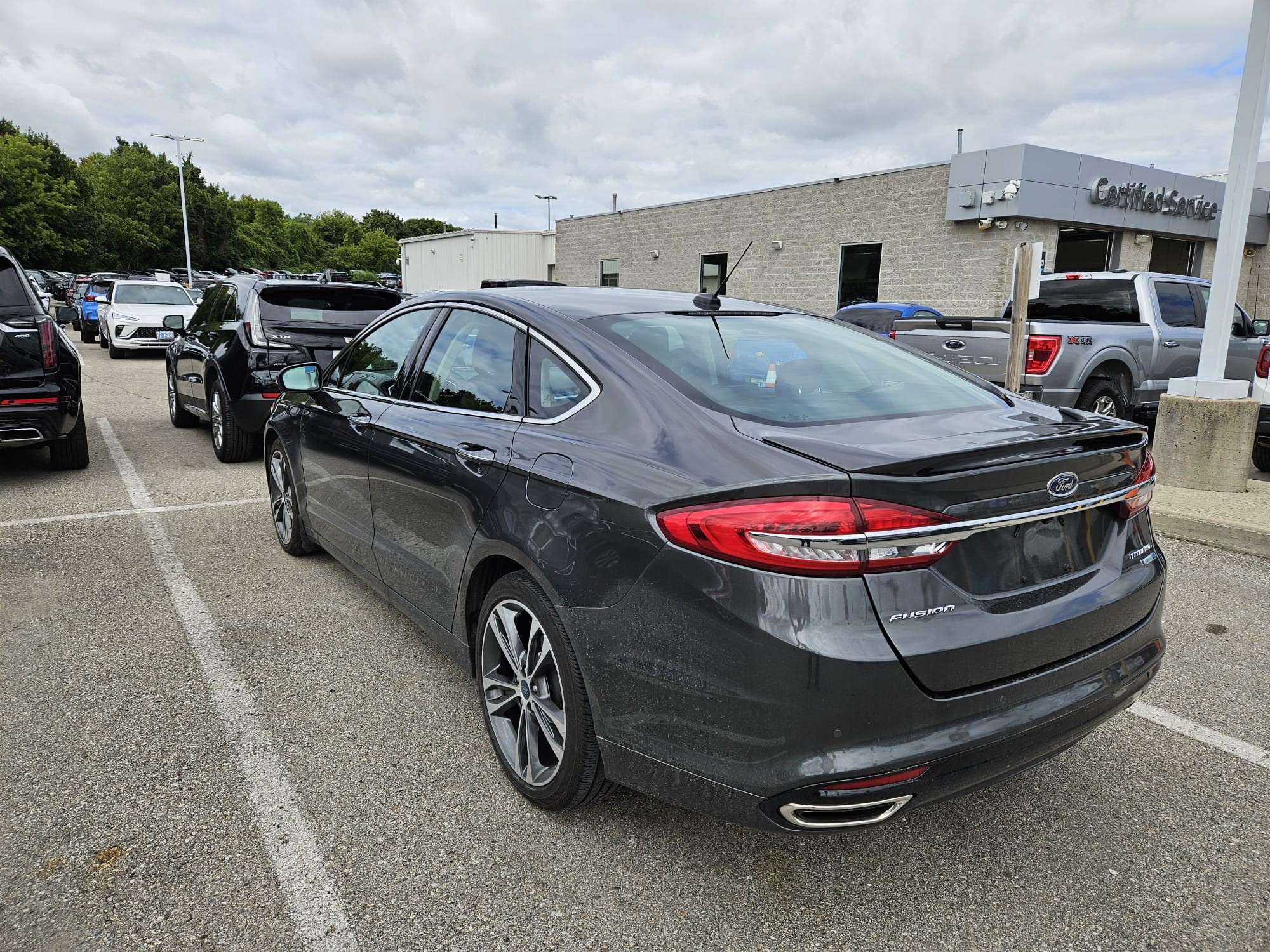 used 2018 Ford Fusion car, priced at $22,127