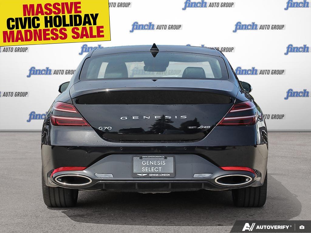used 2024 Genesis G70 car, priced at $45,587