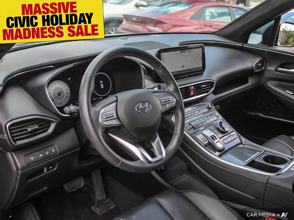 used 2021 Hyundai Santa Fe car, priced at $35,597