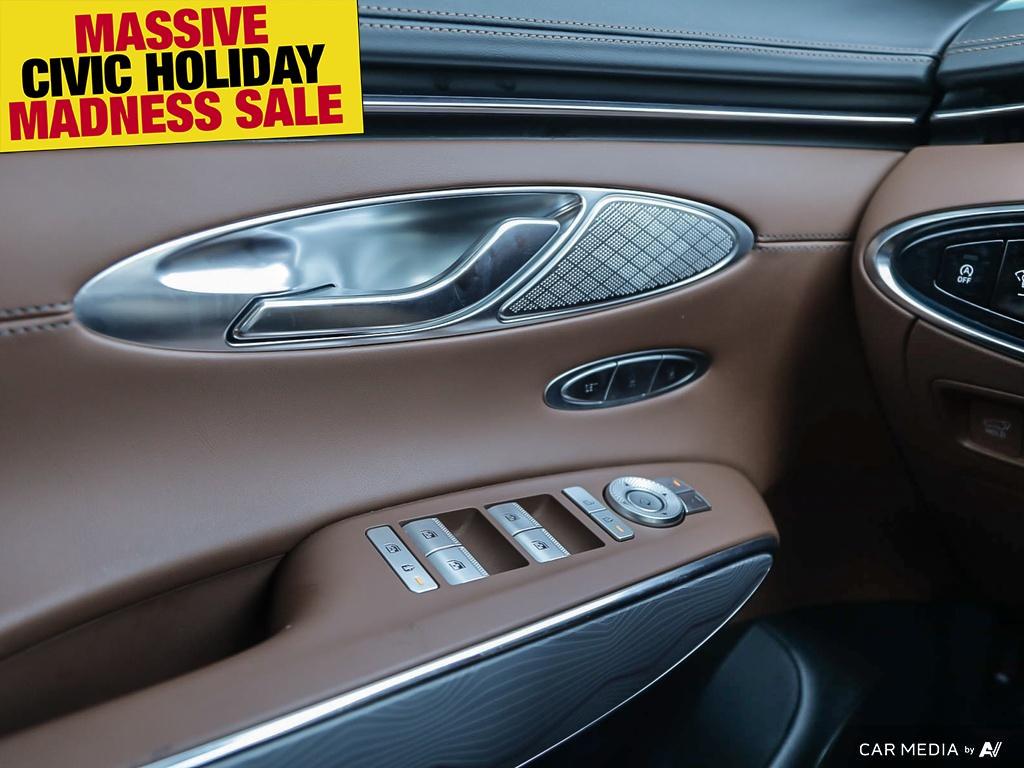 used 2023 Genesis GV70 car, priced at $48,597