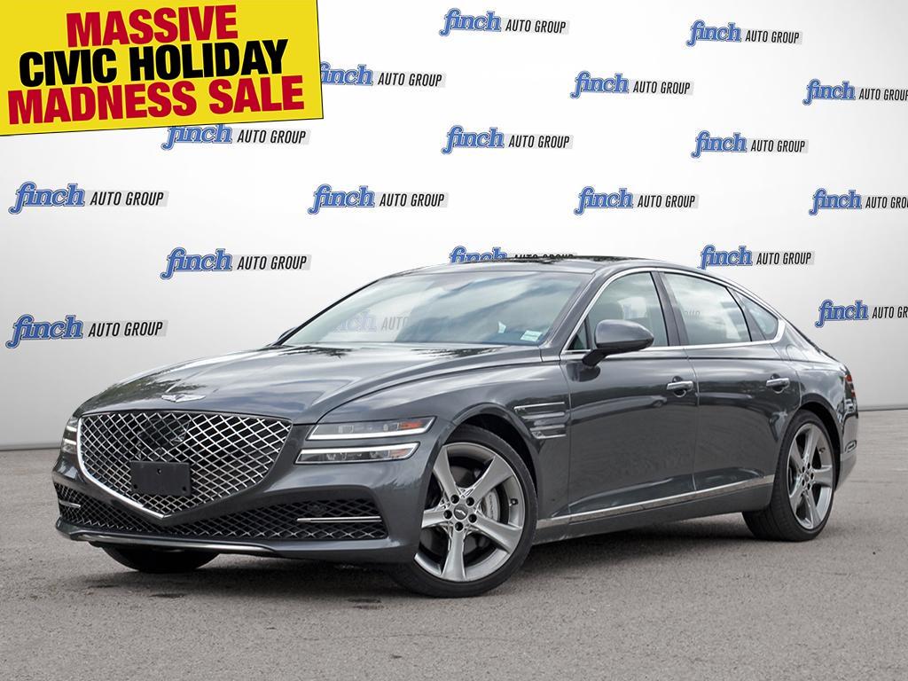 used 2021 Genesis G80 car, priced at $43,597