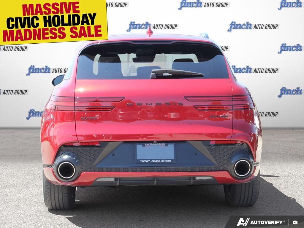 used 2023 Genesis GV70 car, priced at $49,597