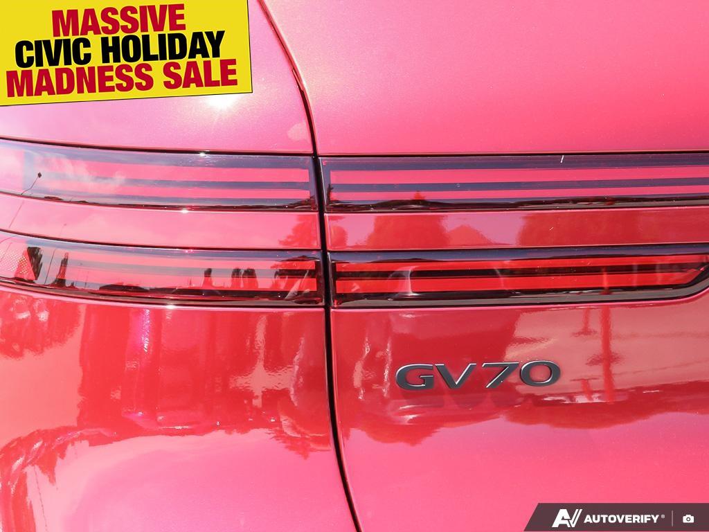 used 2023 Genesis GV70 car, priced at $49,597