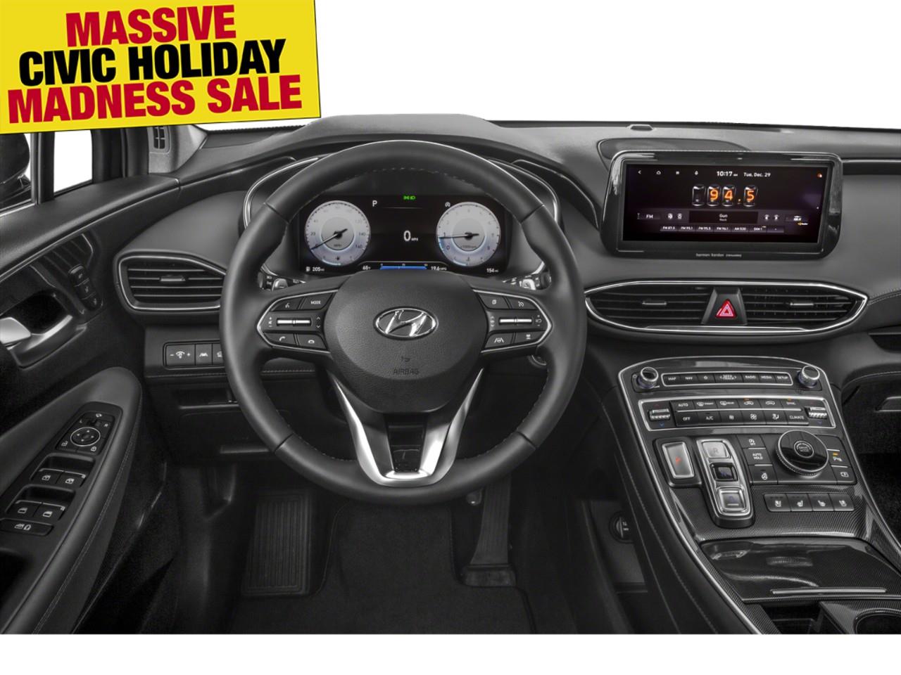 used 2021 Hyundai Santa Fe car, priced at $29,597