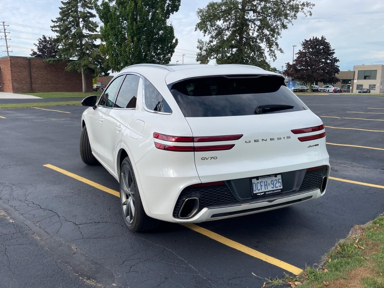 used 2025 Genesis GV70 car, priced at $62,149