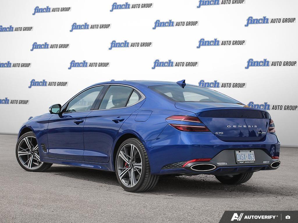 used 2024 Genesis G70 car, priced at $60,099