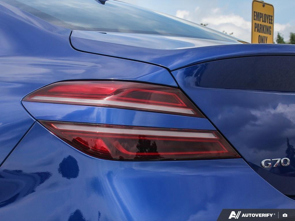 used 2024 Genesis G70 car, priced at $60,099