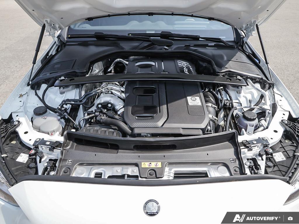 new 2025 Mercedes-Benz AMG C 43 car, priced at $102,877