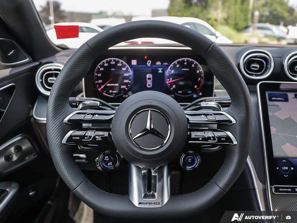 new 2025 Mercedes-Benz AMG C 43 car, priced at $102,877