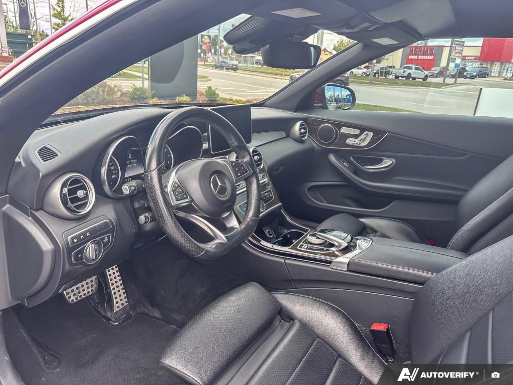 used 2017 Mercedes-Benz C-Class car, priced at $32,900