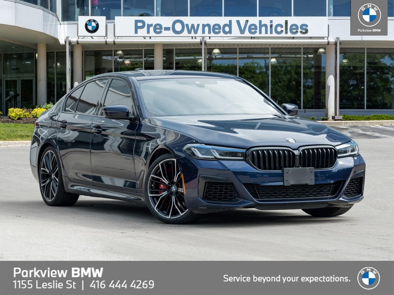used 2021 BMW M550 car, priced at $69,992